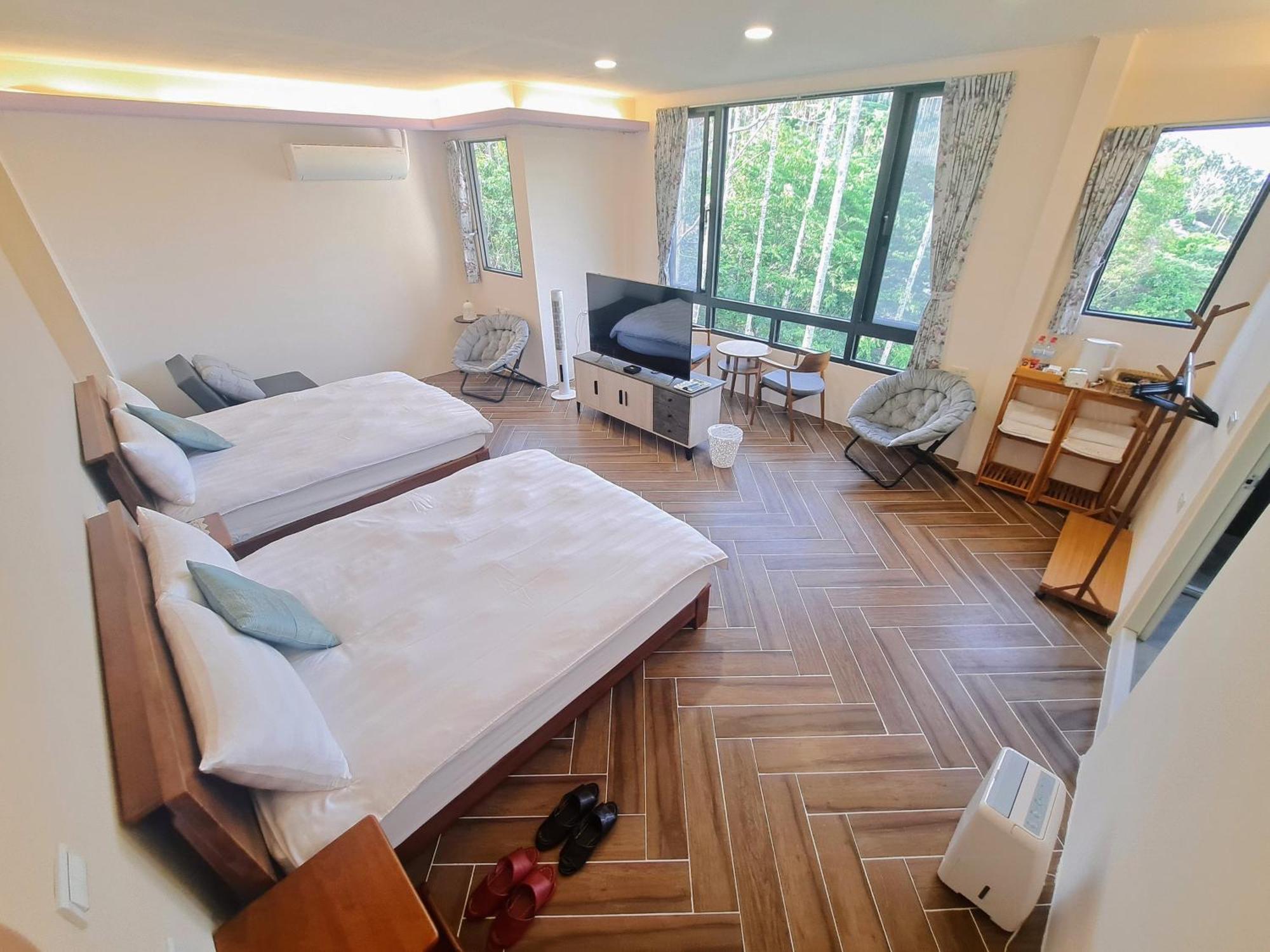 Ferienwohnung Rainy Pleasure Meishan Exterior foto
